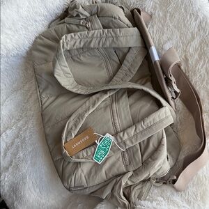 Bagsmart Beige Travel Bag